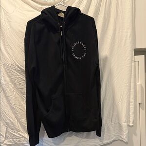 Shovels & Rope Black Zip-Up Hoodie